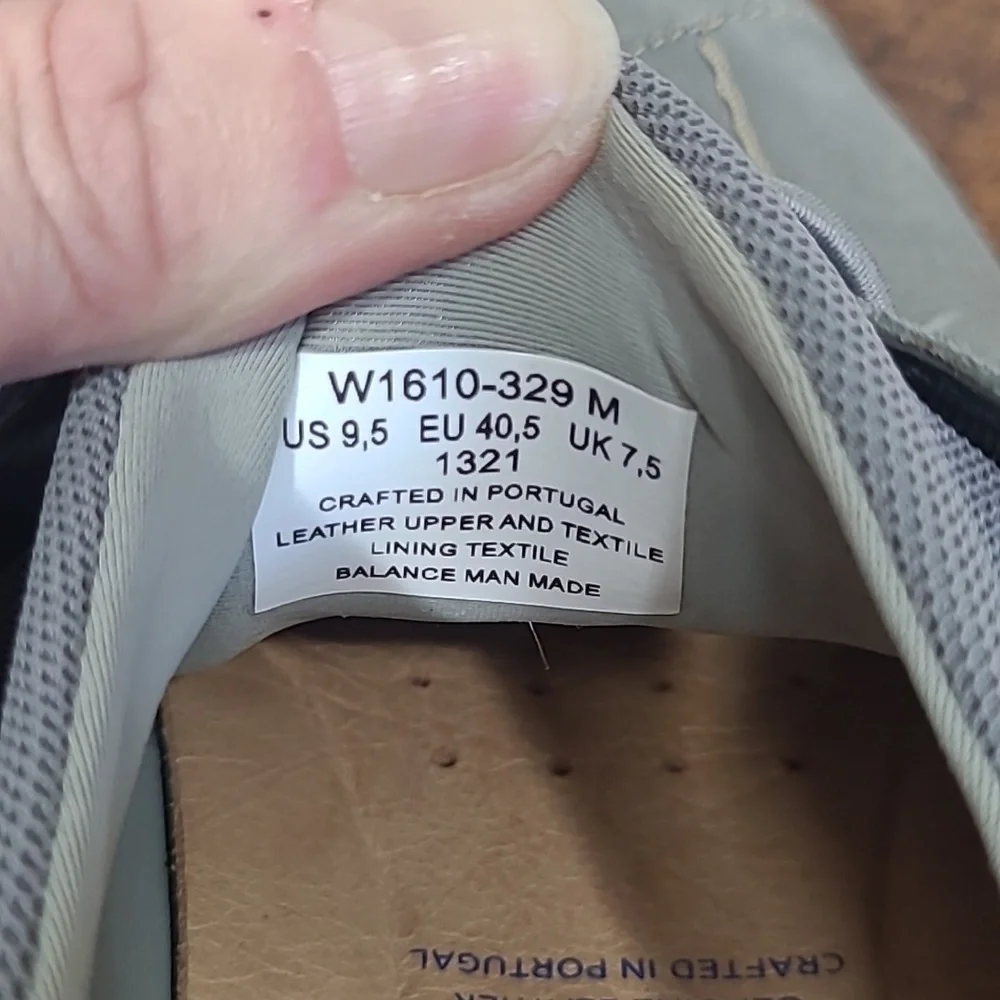Samuel Hubbard Flight 707 Grey Leather Walking Shoe Sneakers Women's sz 9.5